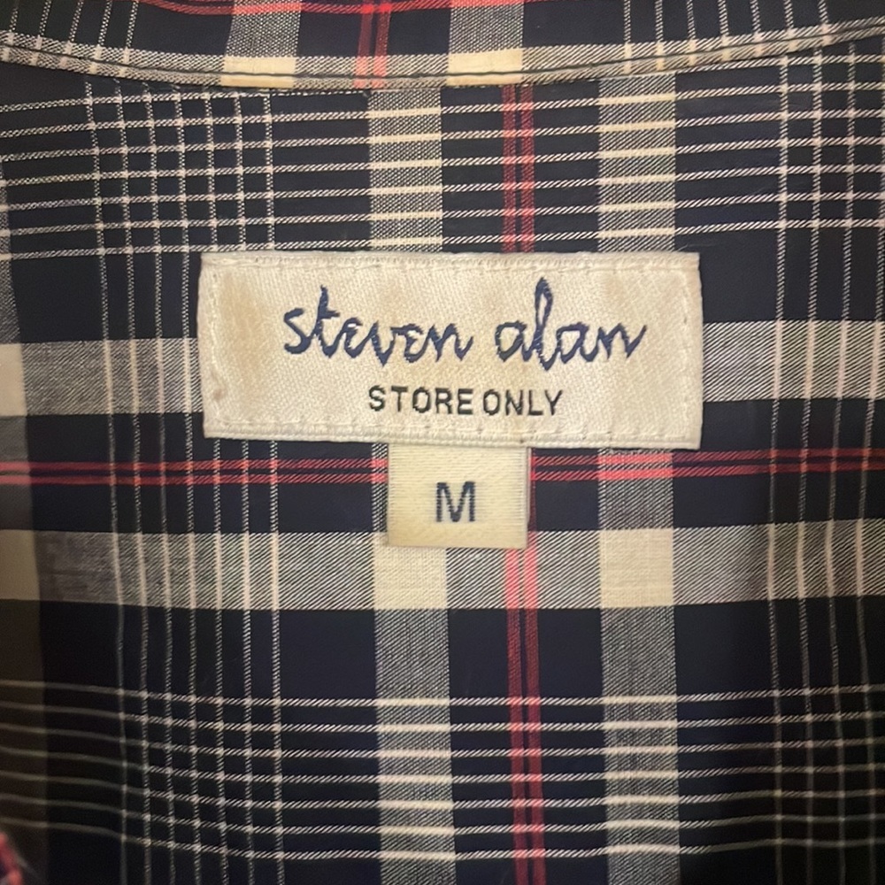 Steven Alan Women's Reverse Seam Button Down Shirt - image 2